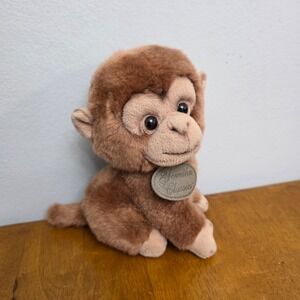 Yomiko Classics‎ Monkey Plush Stuffed Animal Brown Soft Toy